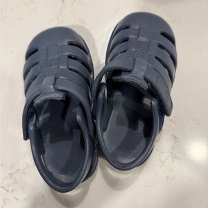 Strider Rite Sebastian Sandals, Size 7T, Light Navy